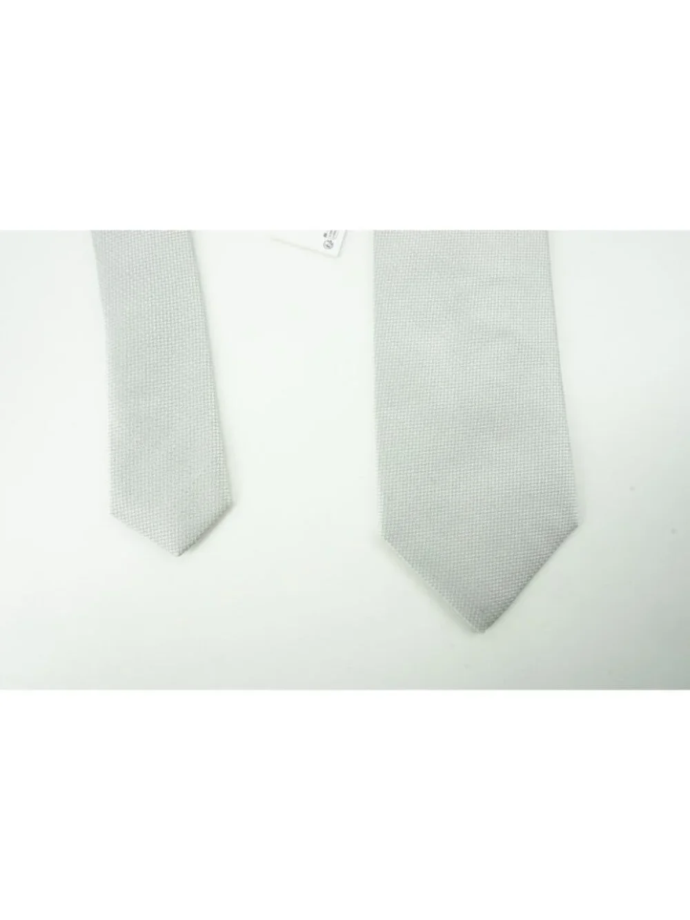 Eton Pearl Grid Herringbone 100% Silk Tie Brand New With Tags